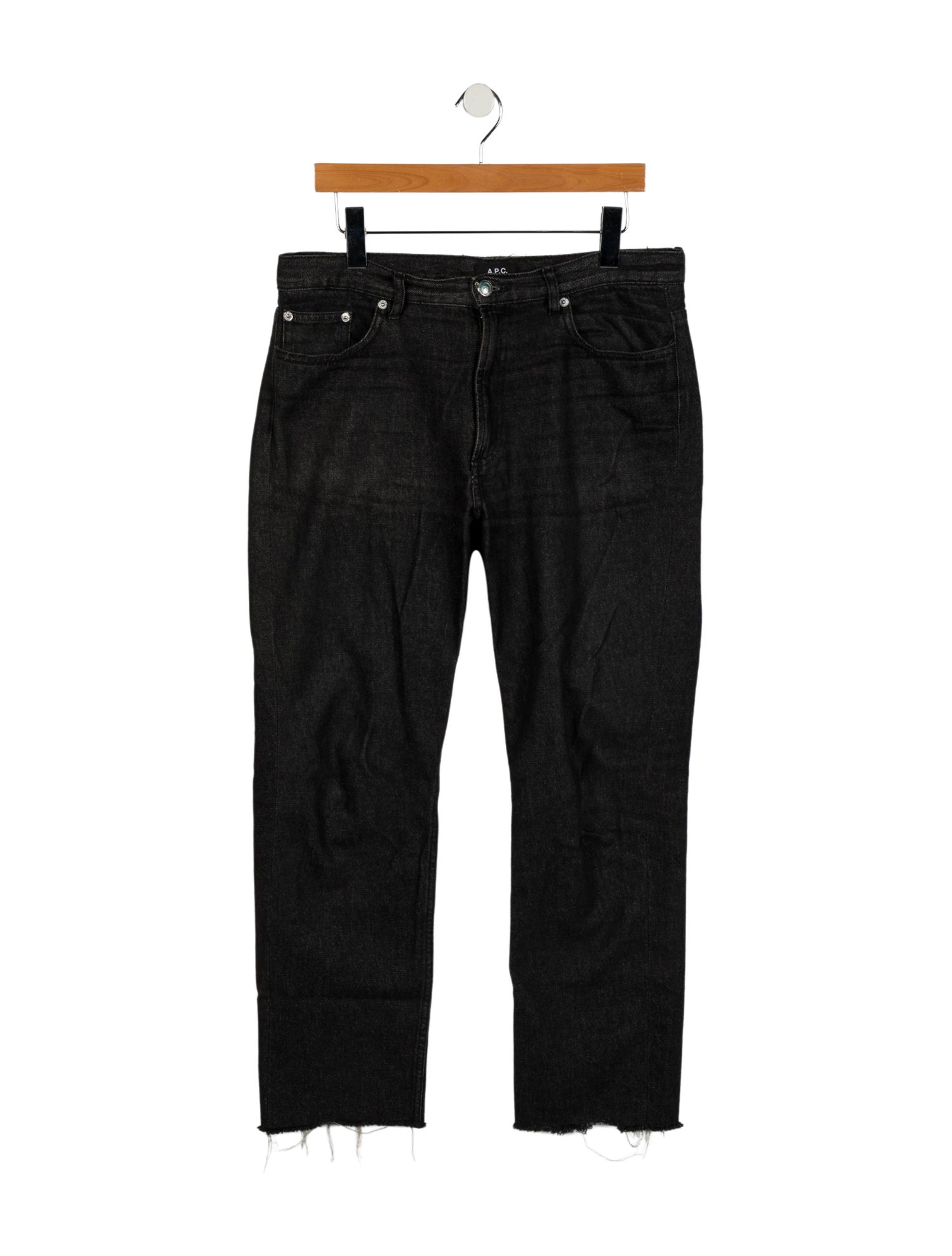 A.P.C. Mid-Rise Straight Leg Jeans