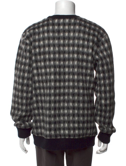 A.P.C. Plaid Print Crew Neck Pullover