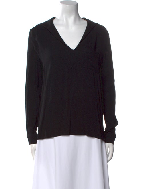 A.P.C. V-Neck Long Sleeve Top