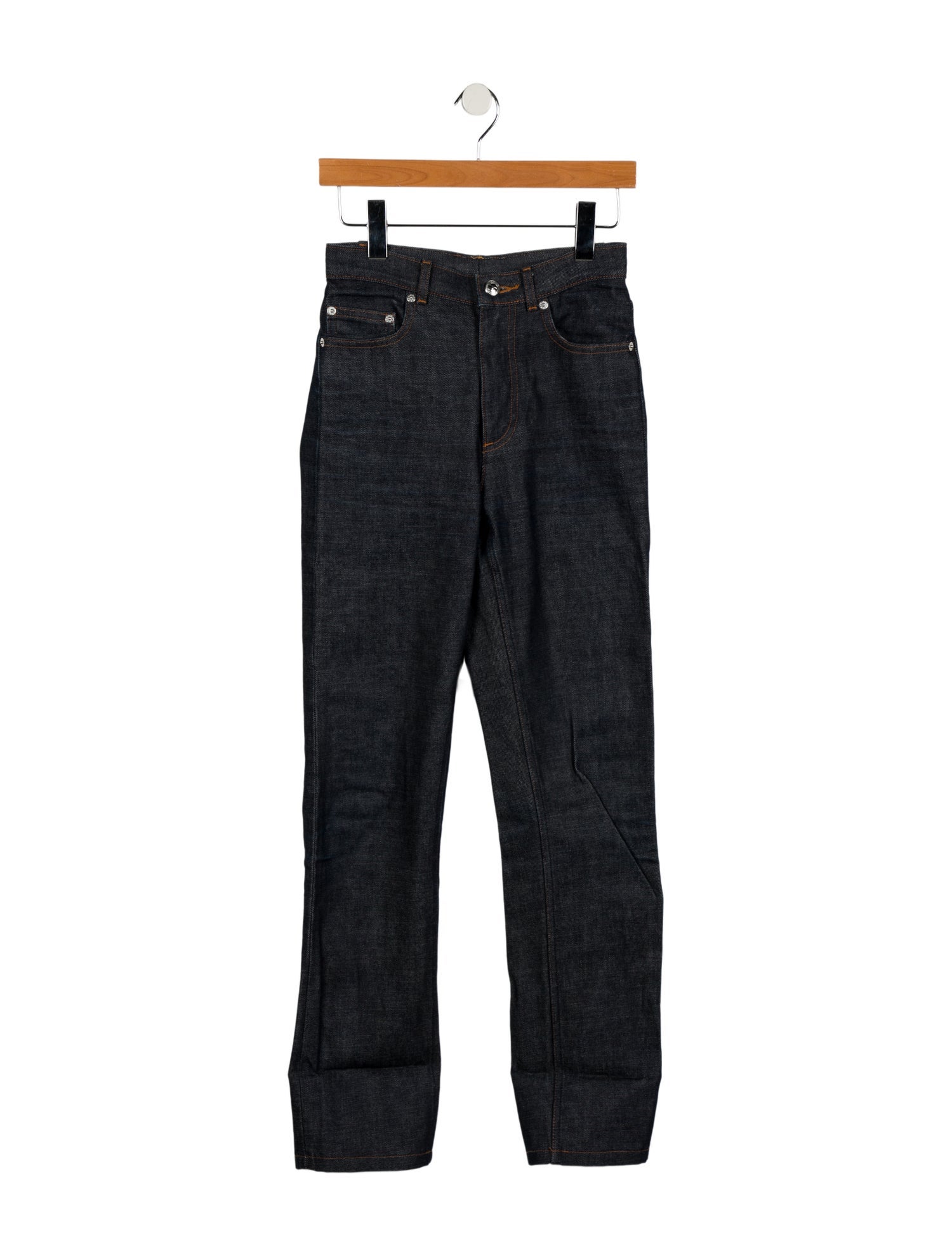 A.P.C. Mid-Rise Straight Leg Jeans