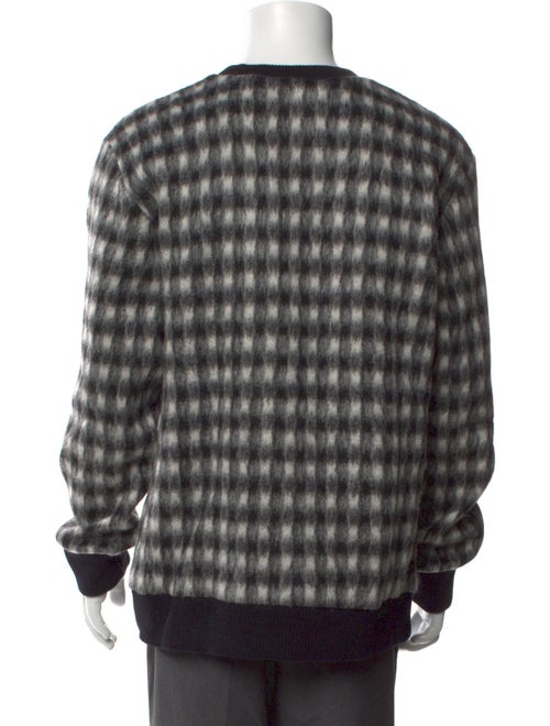 A.P.C. Plaid Print Crew Neck Pullover