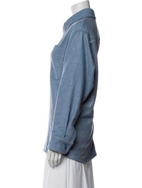 A.P.C. Long Sleeve Button-Up Top