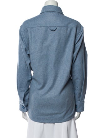 A.P.C. Long Sleeve Button-Up Top