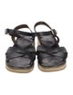 A.P.C. Leather Slingback Sandals