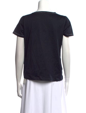 A.P.C. Bateau Neckline Short Sleeve T-Shirt