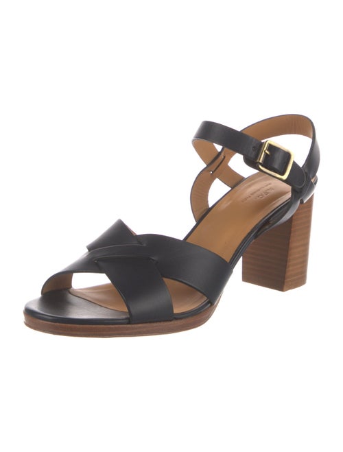 A.P.C. Leather Slingback Sandals