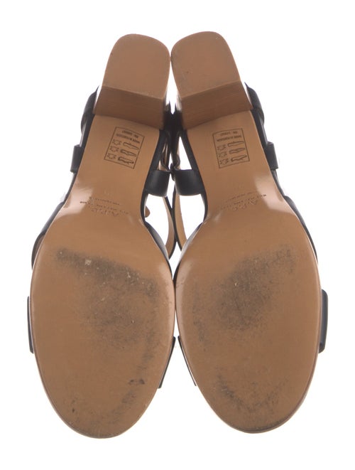 A.P.C. Leather Slingback Sandals