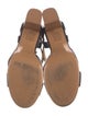 A.P.C. Leather Slingback Sandals