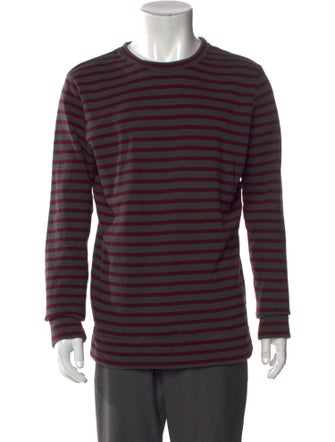 A.P.C. Striped Crew Neck Pullover
