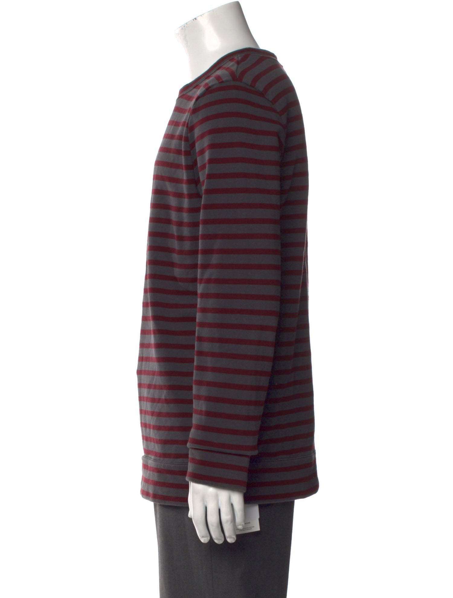 A.P.C. Striped Crew Neck Pullover