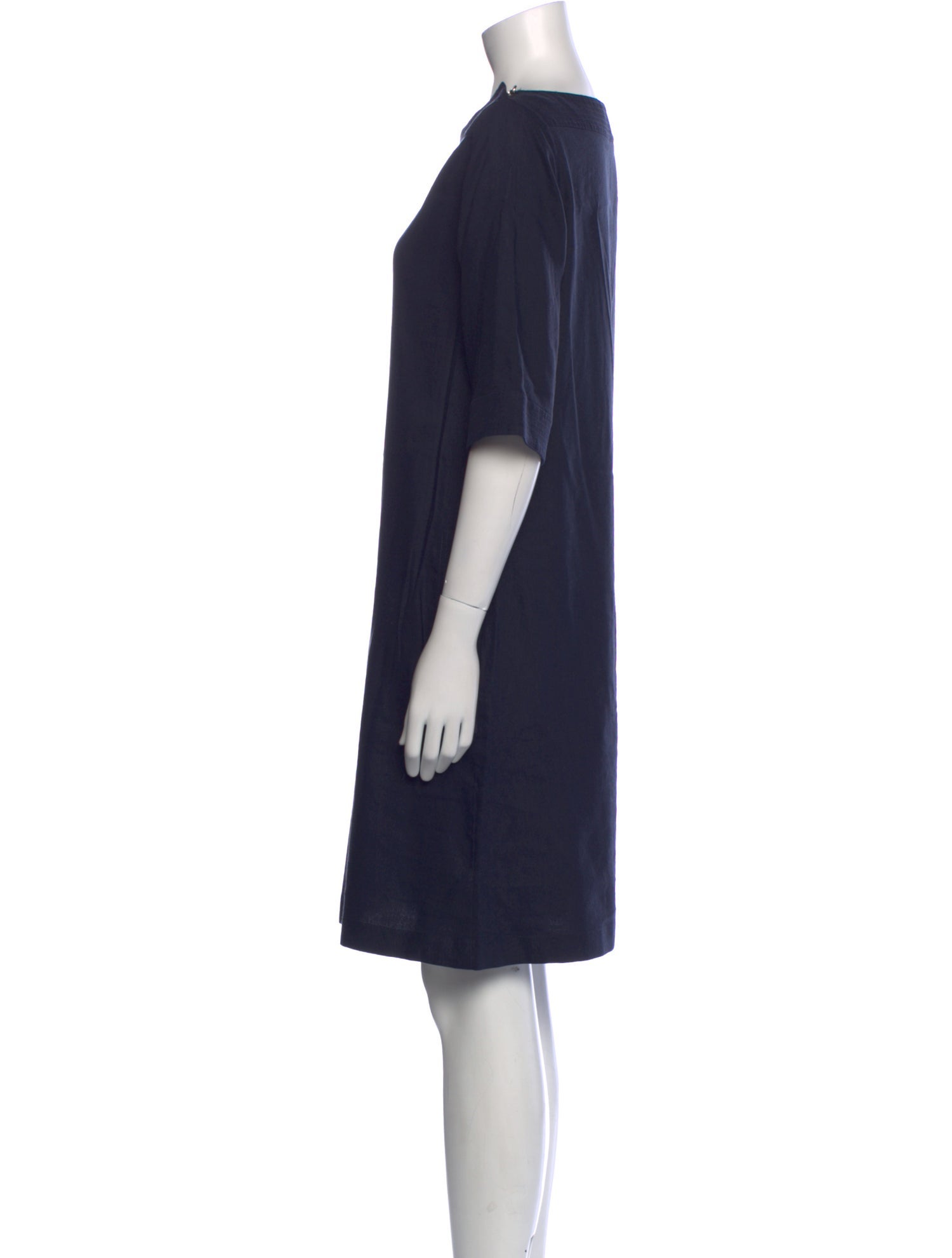 A.P.C. Bateau Neckline Mini Dress