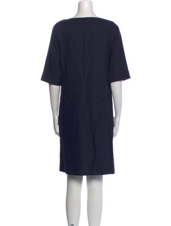 A.P.C. Bateau Neckline Mini Dress