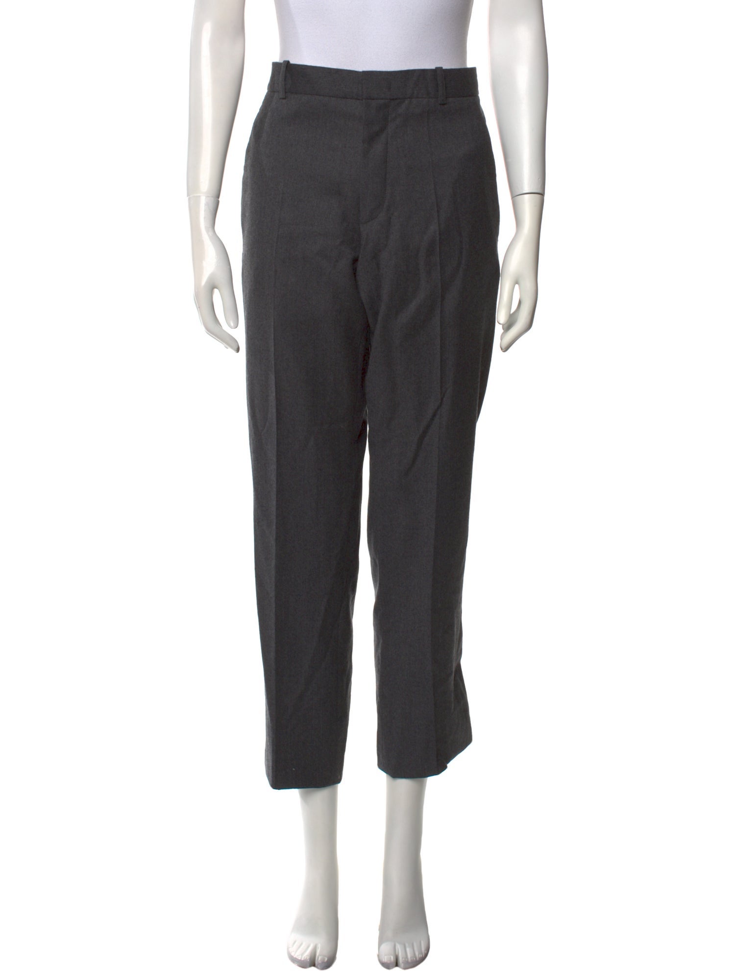 A.P.C. Virgin Wool Straight Leg Pants