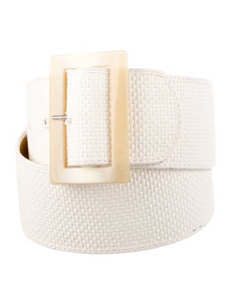 A.P.C. Wide Raffia Belt