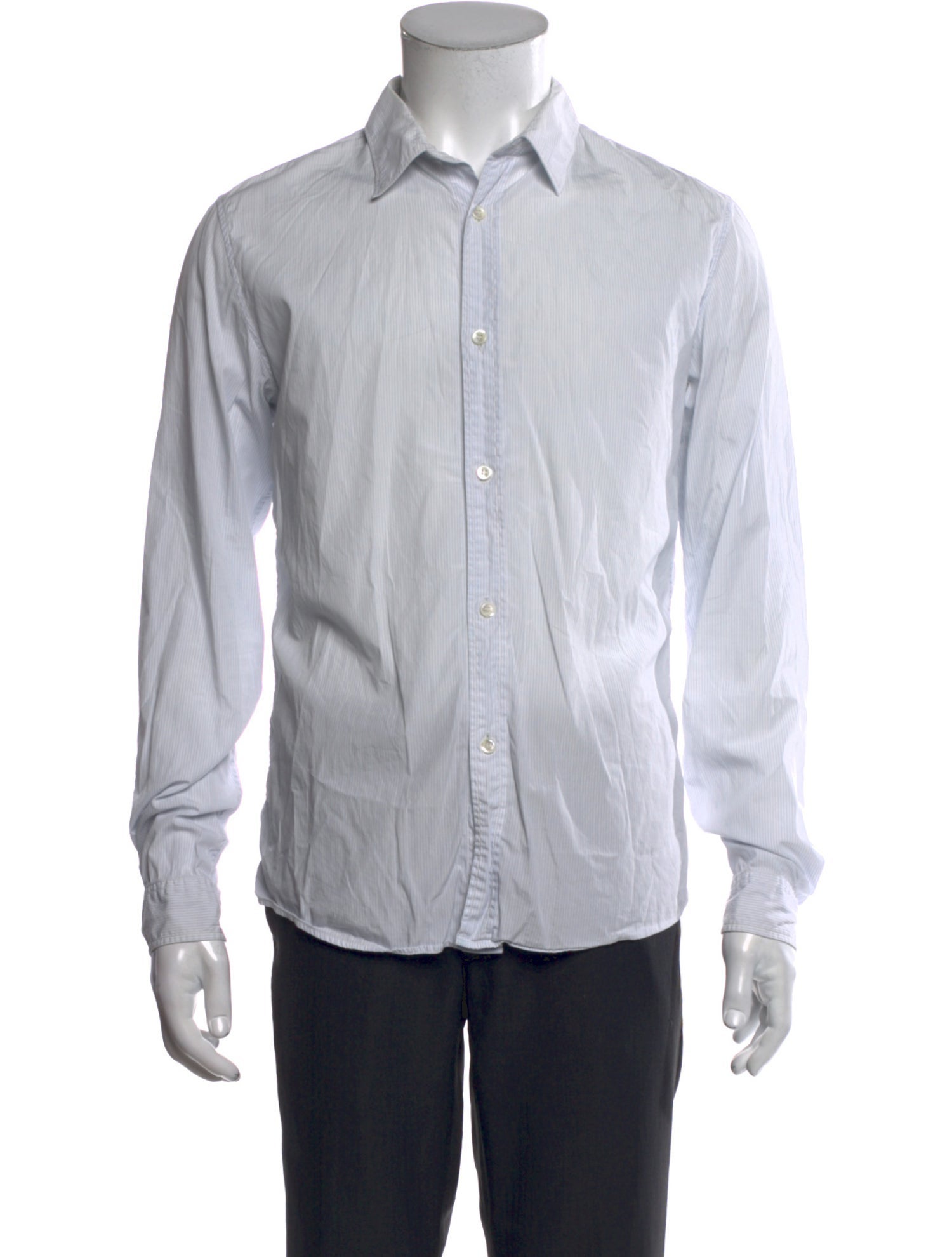 A.P.C. Striped Long Sleeve Shirt