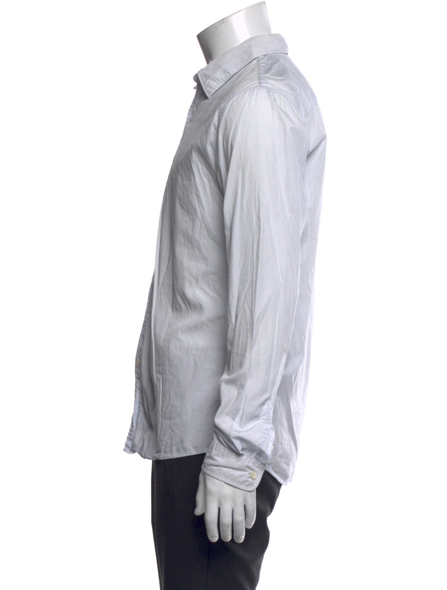 A.P.C. Striped Long Sleeve Shirt