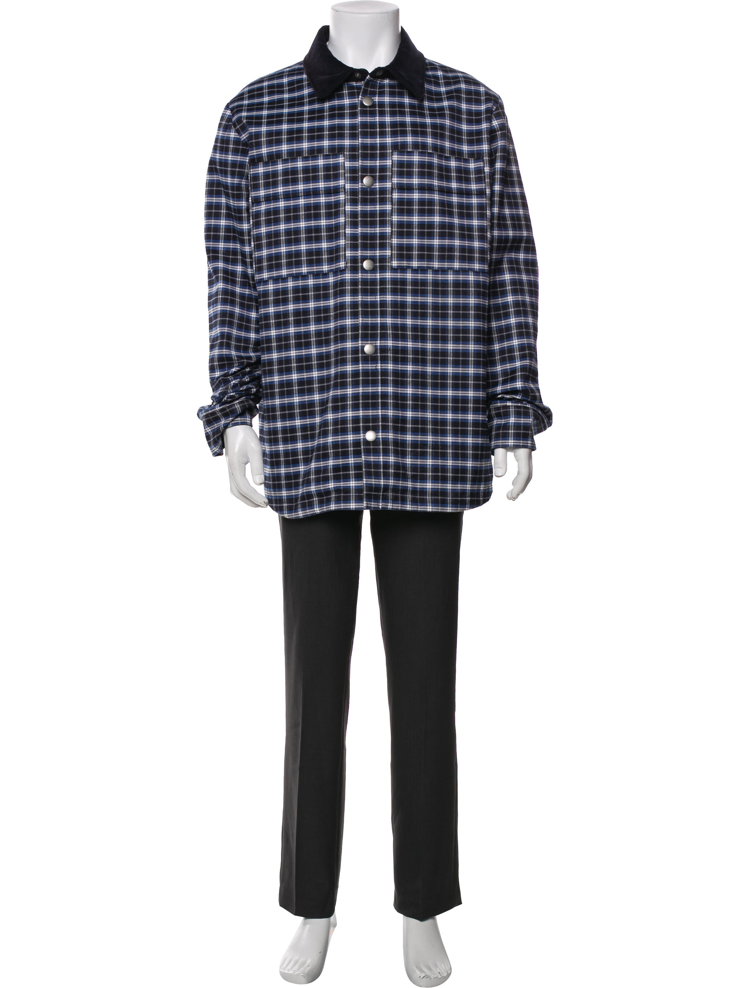 A.P.C. Plaid Print Jacket