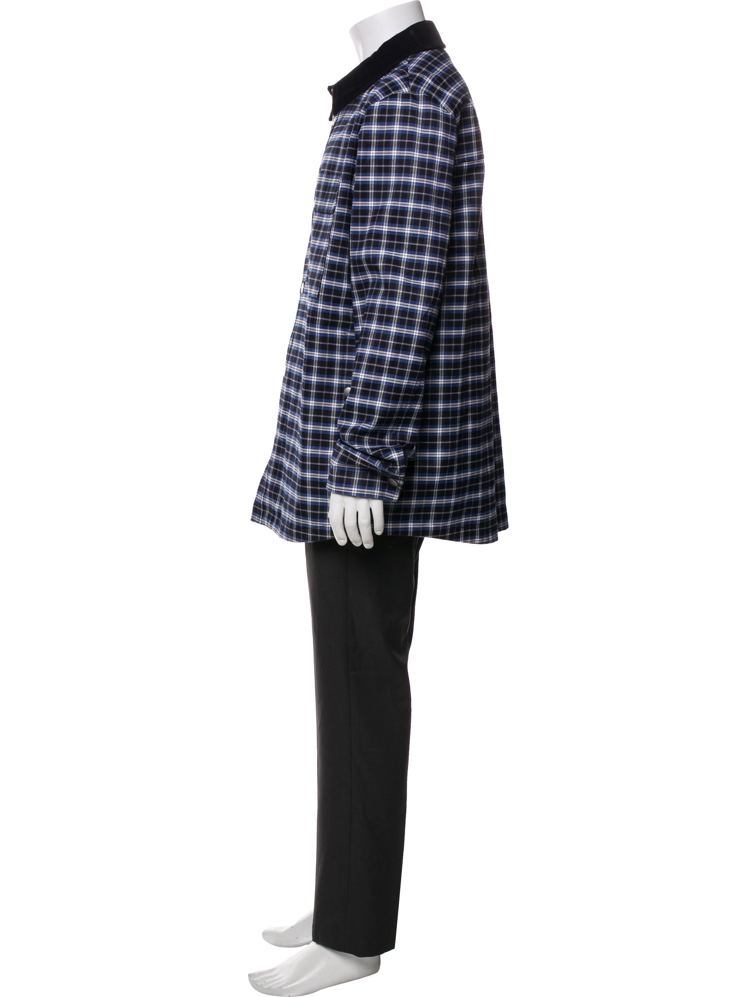 A.P.C. Plaid Print Jacket