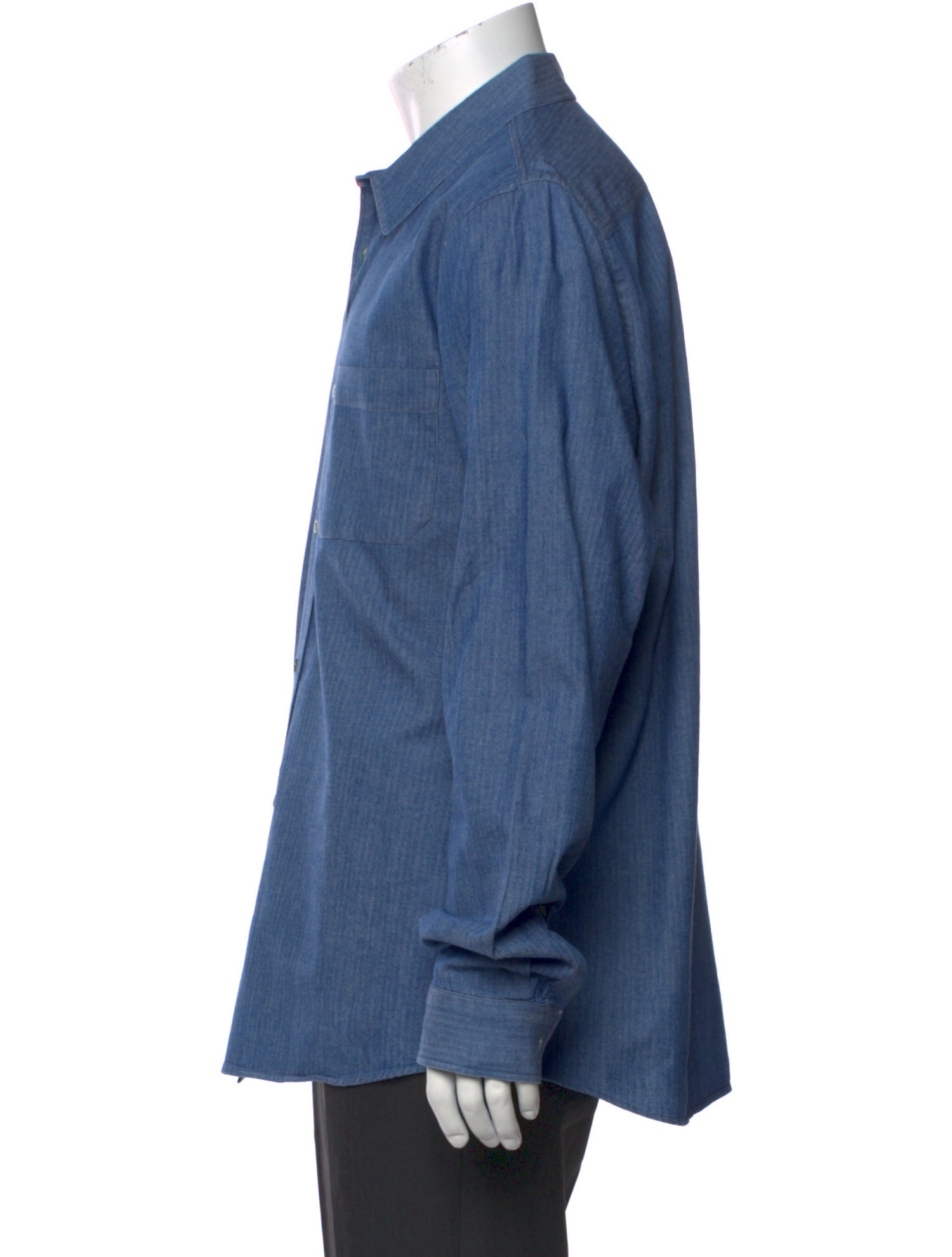 A.P.C. Long Sleeve Denim Shirt