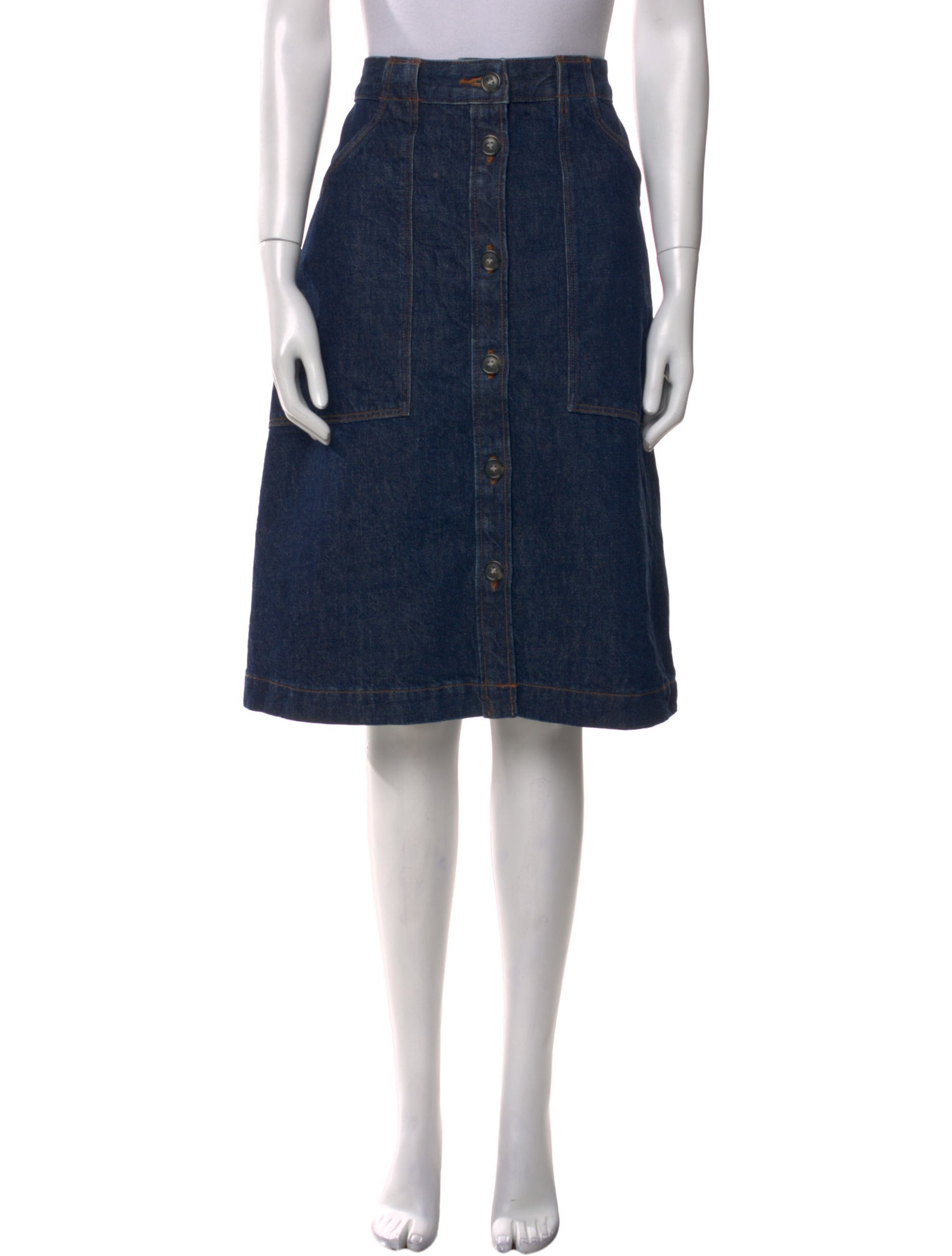 A.P.C. Knee-Length Skirt