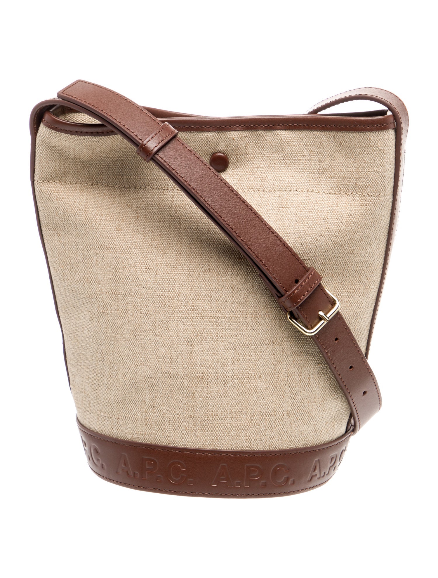 A.P.C. Suede Crossbody Bag