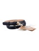 A.P.C. Skinny Leather Waist Belt