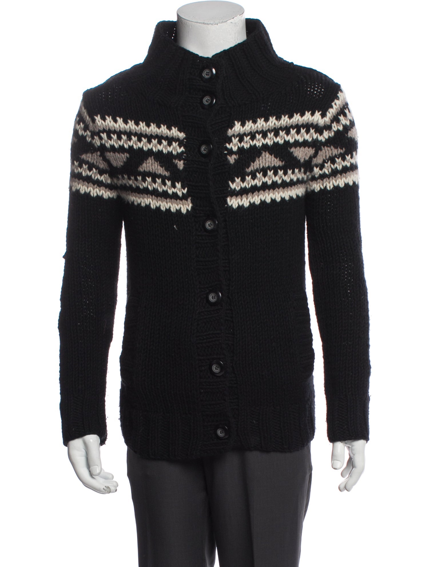 A.P.C. Wool Printed Cardigan