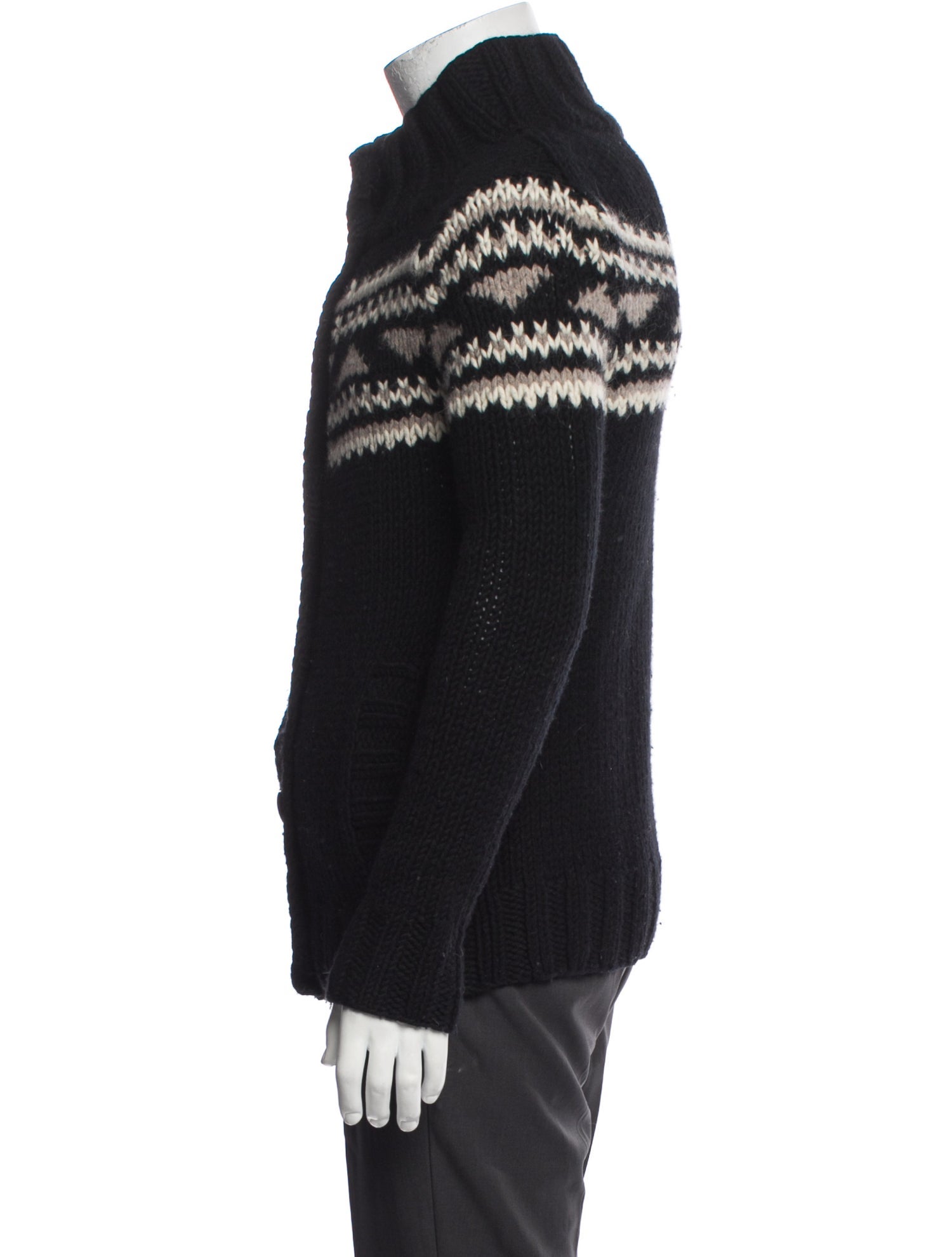 A.P.C. Wool Printed Cardigan