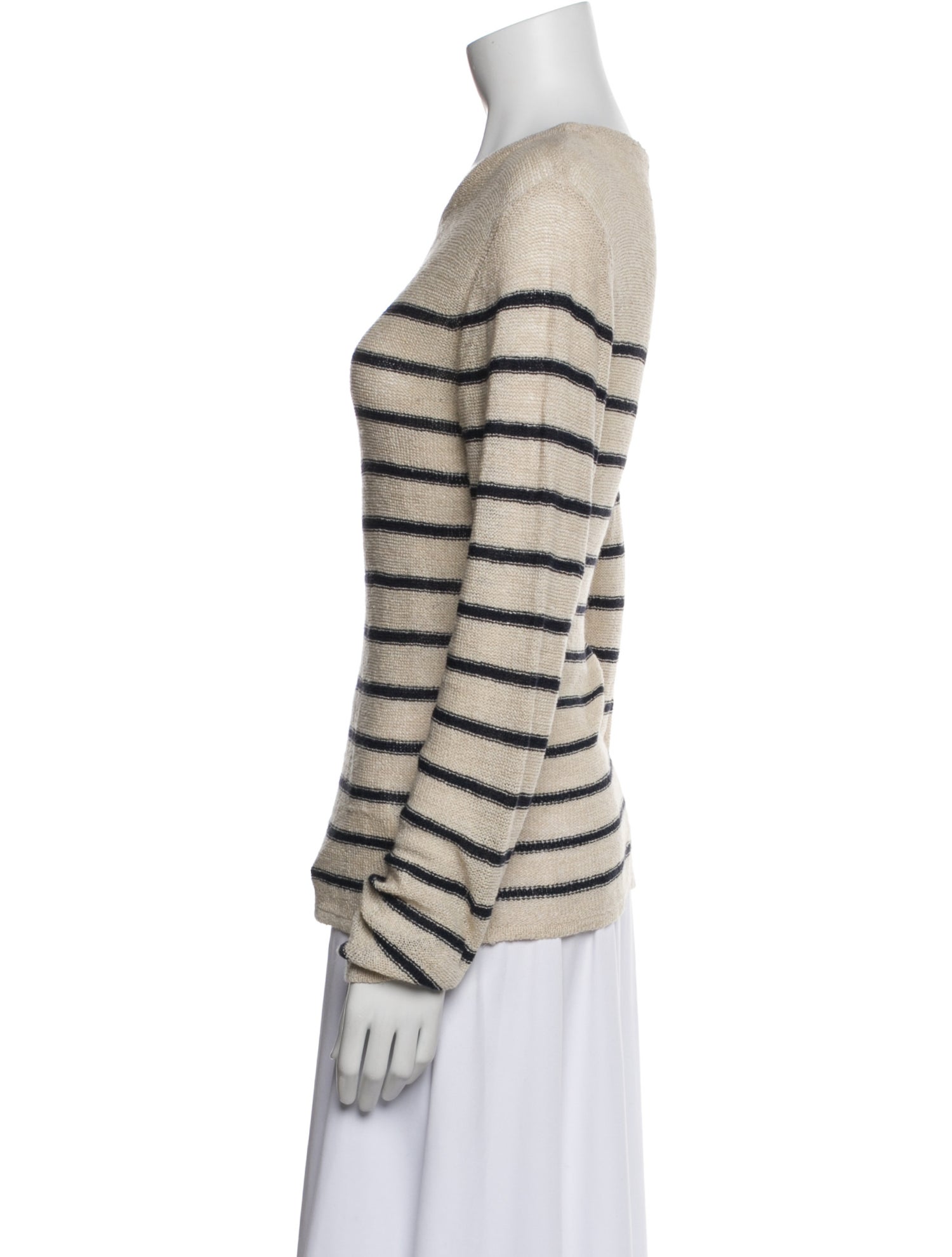 A.P.C. Linen Striped Sweater