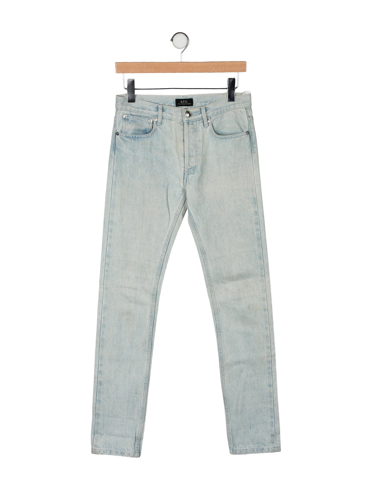 A.P.C. Mid-Rise Straight Leg Jeans