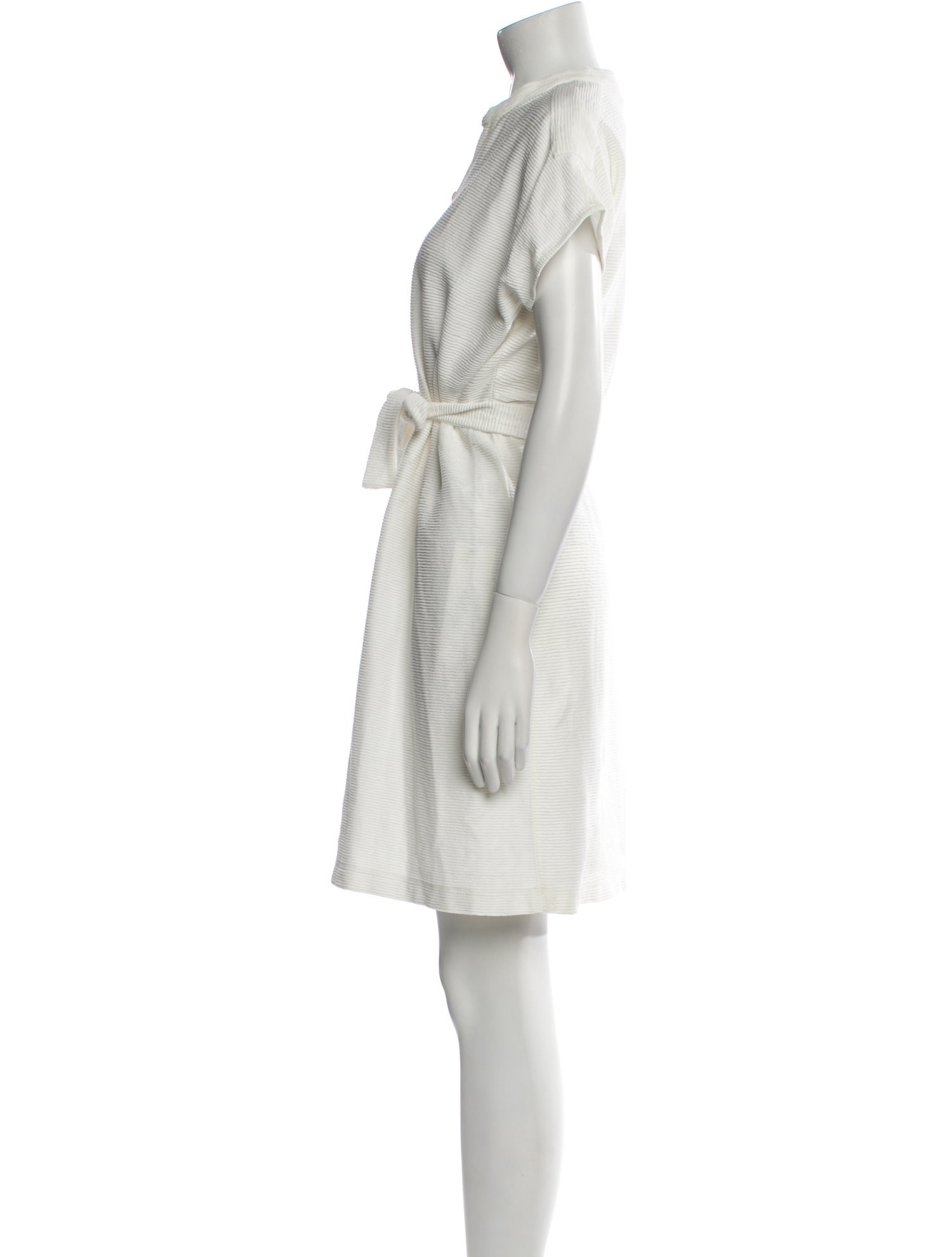 A.P.C. Mock Neck Mini Dress