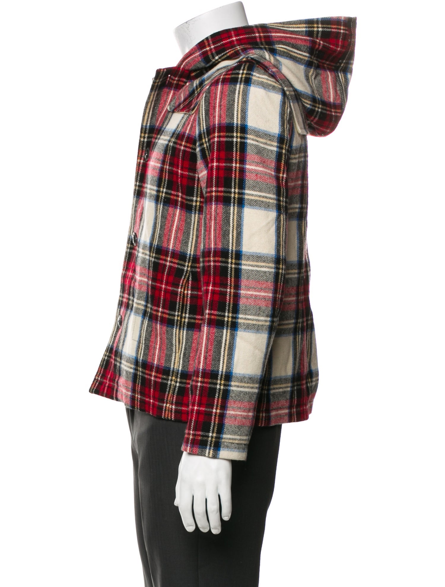 A.P.C. Plaid Print Windbreaker