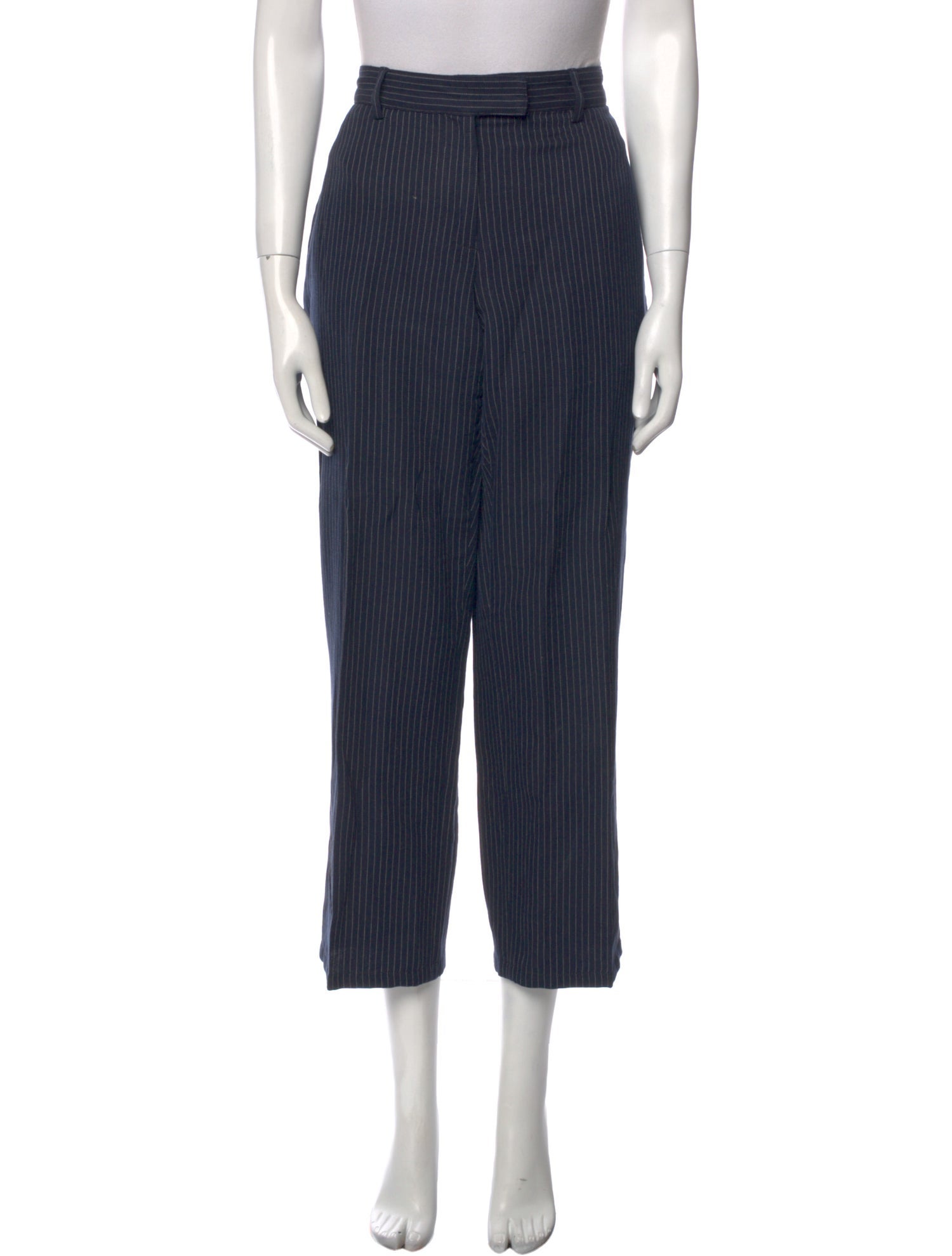 A.P.C. Striped Wide Leg Pants