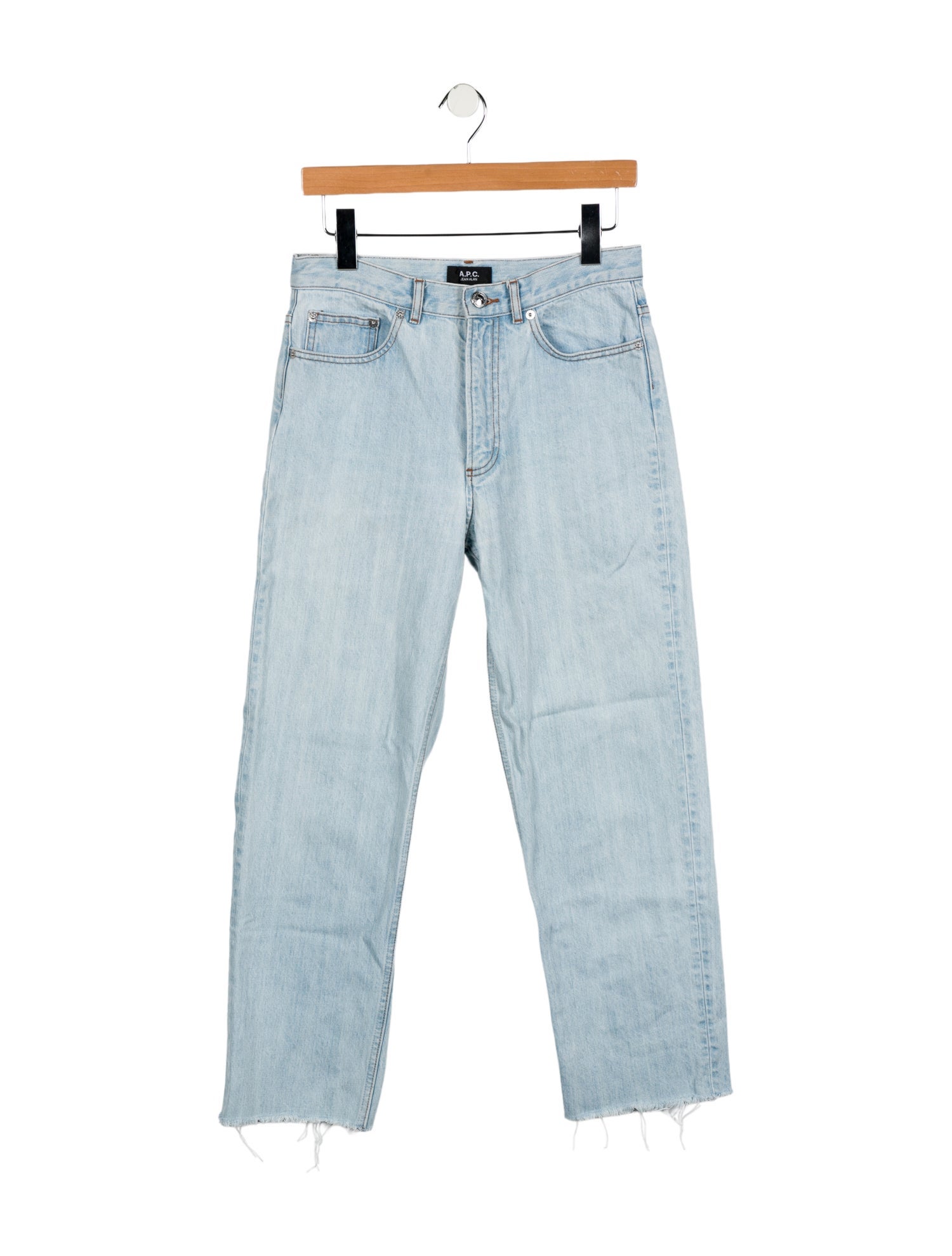 A.P.C. Mid-Rise Straight Leg Jeans