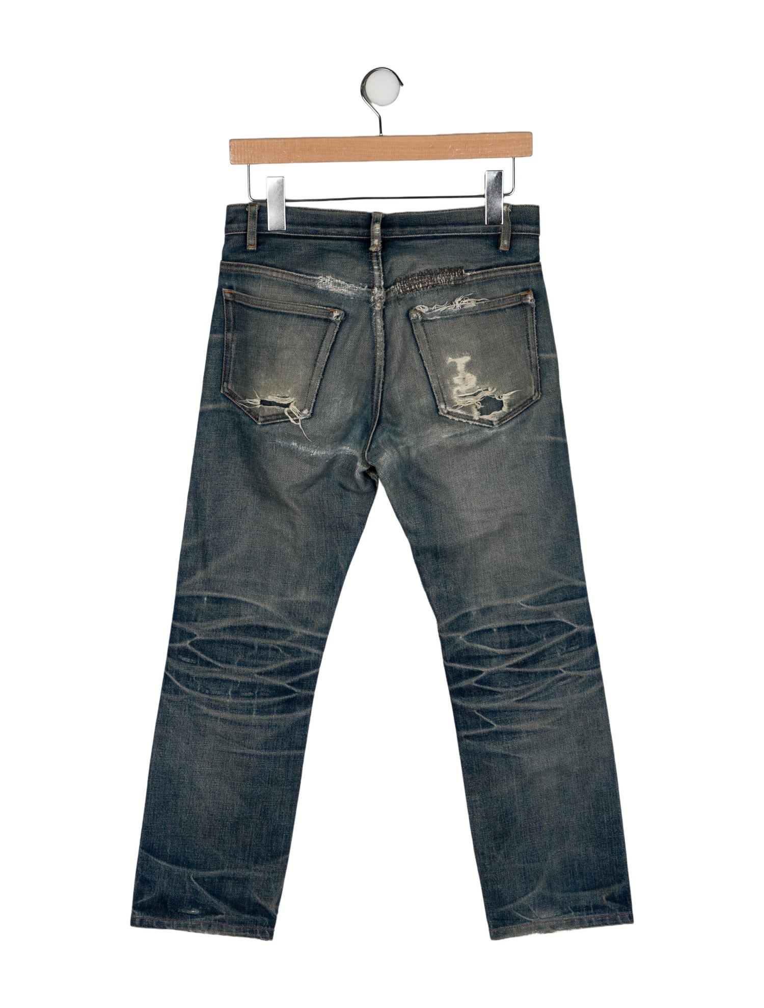 A.P.C. Mid-Rise Straight Leg Jeans