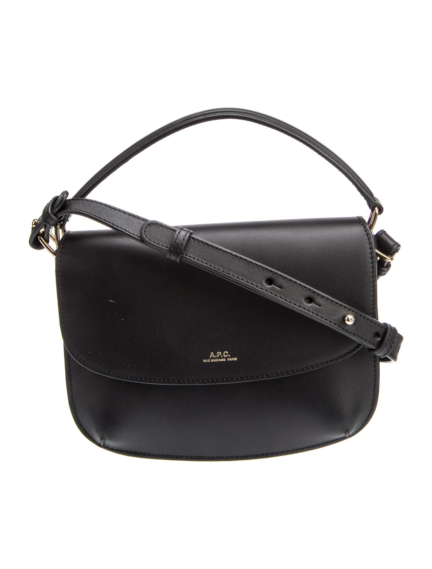 A.P.C. Leather Crossbody Bag