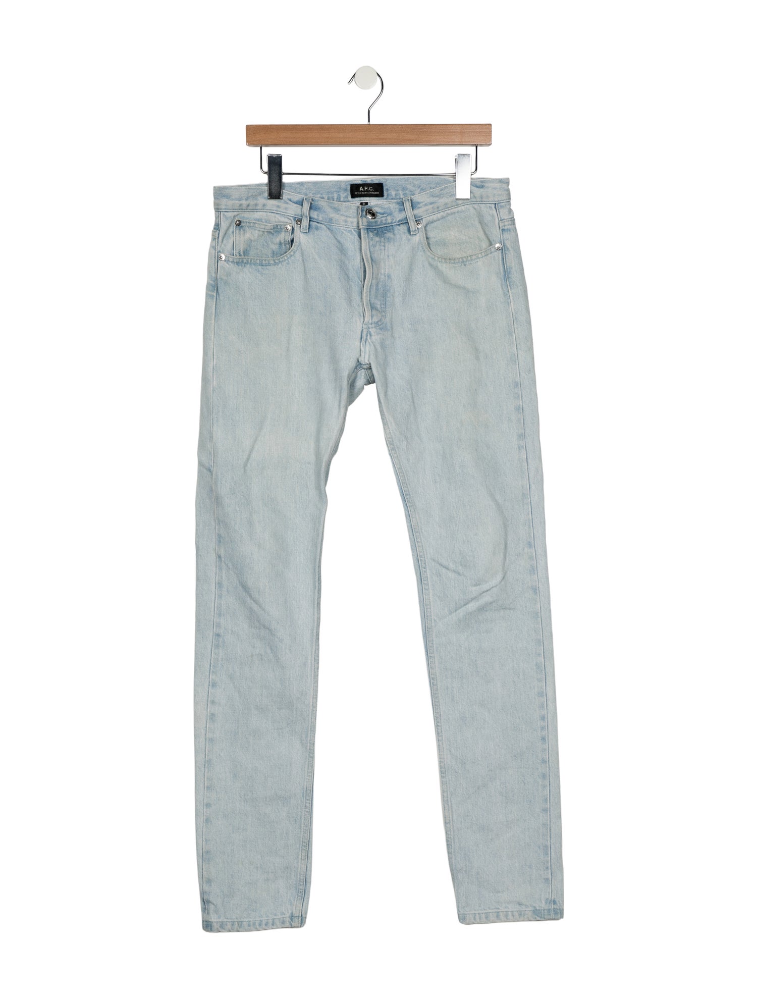 A.P.C. Mid-Rise Straight Leg Jeans