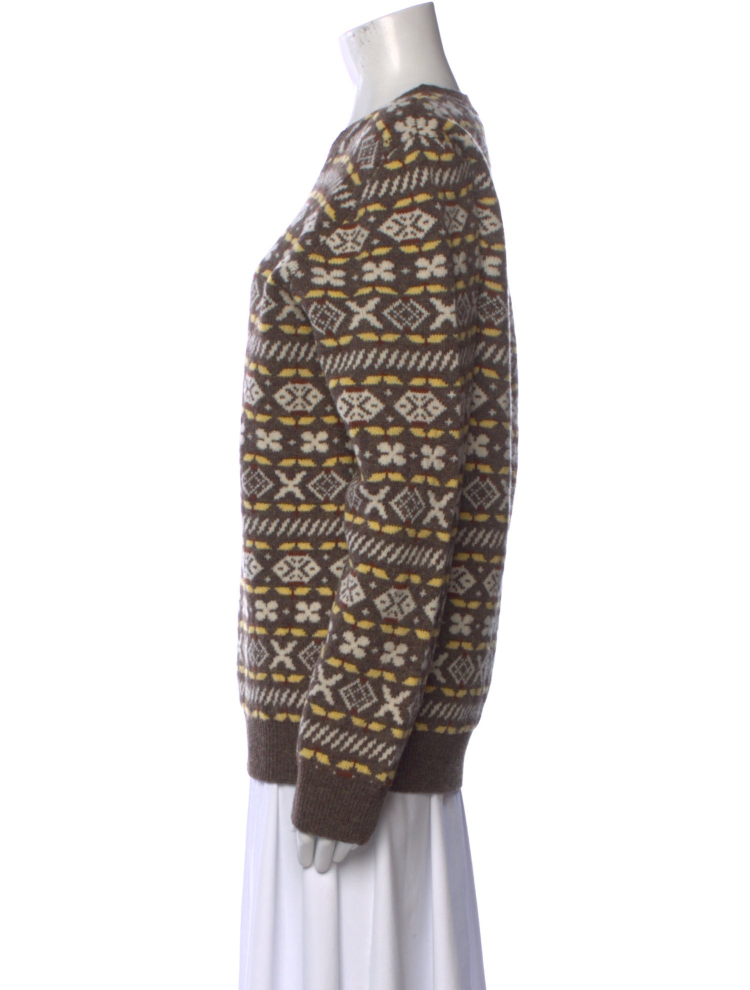 A.P.C. Virgin Wool Printed Sweater