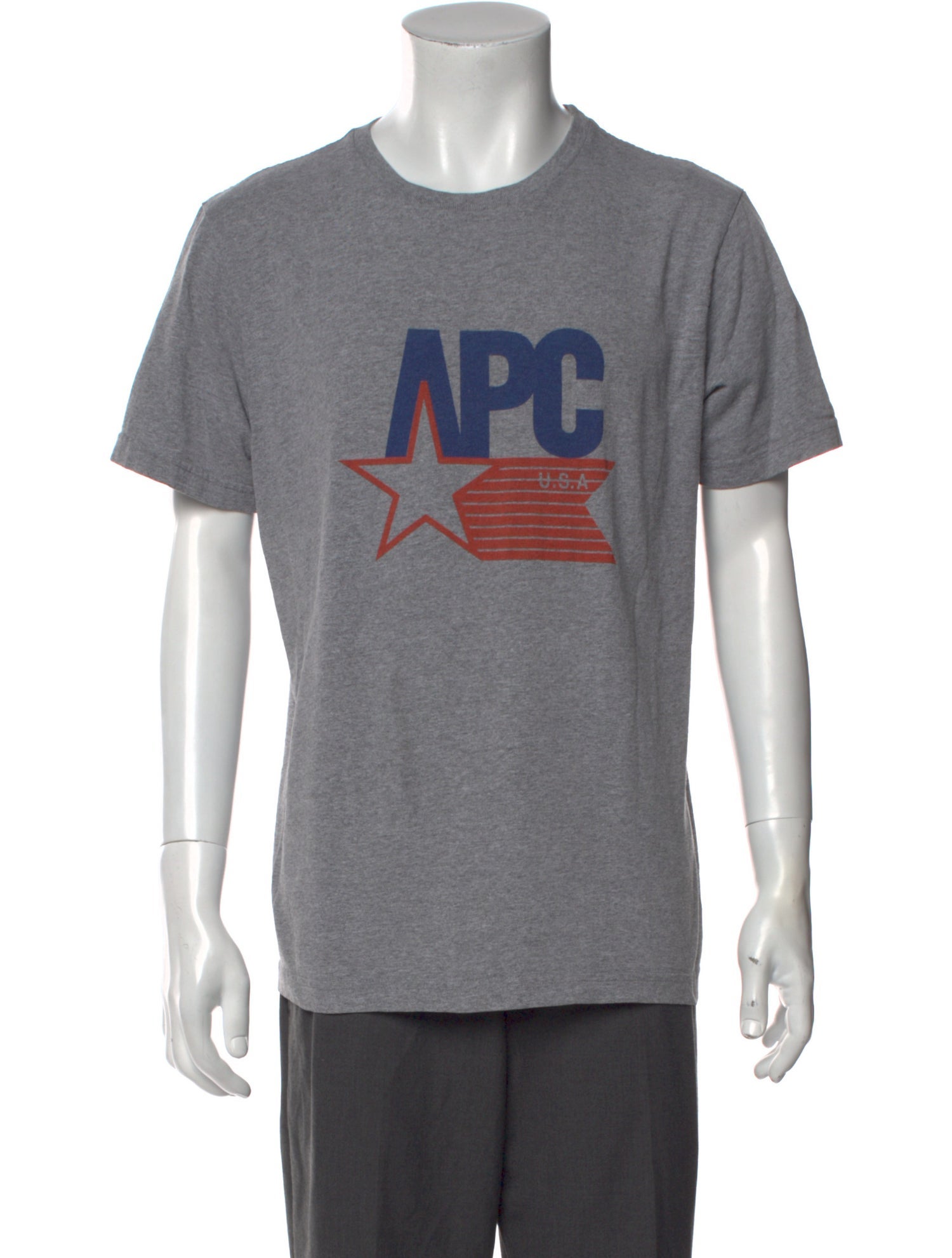 A.P.C. Graphic Print Crew Neck T-Shirt