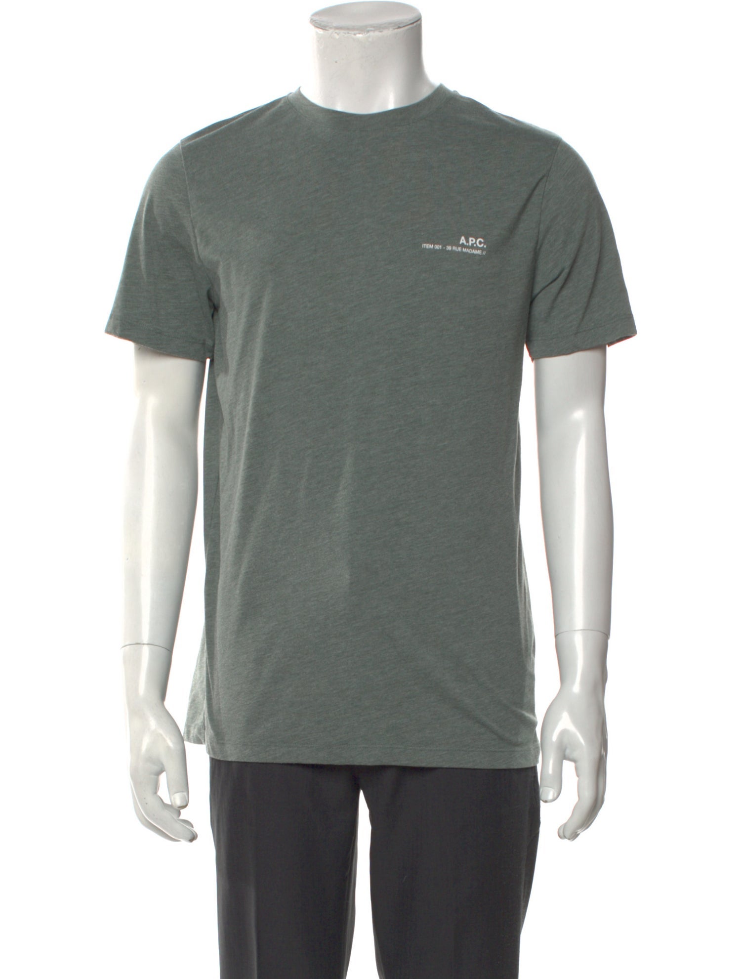 A.P.C. Graphic Print Crew Neck T-Shirt