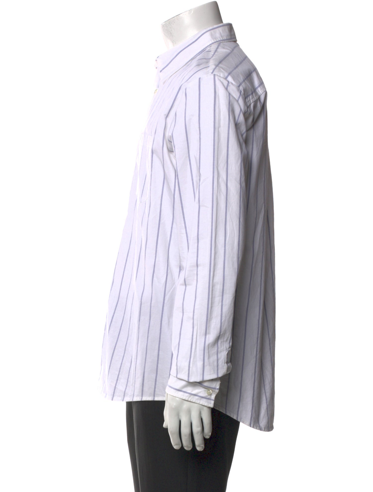 A.P.C. Striped Long Sleeve Shirt