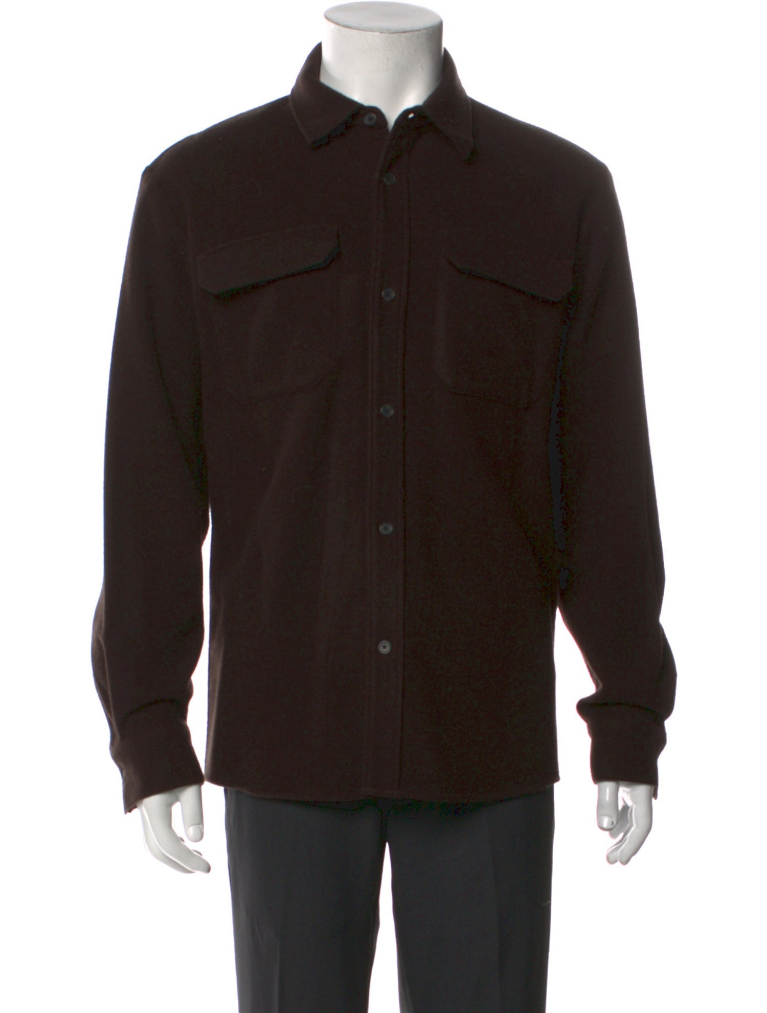 A.P.C. Wool Long Sleeve Shirt