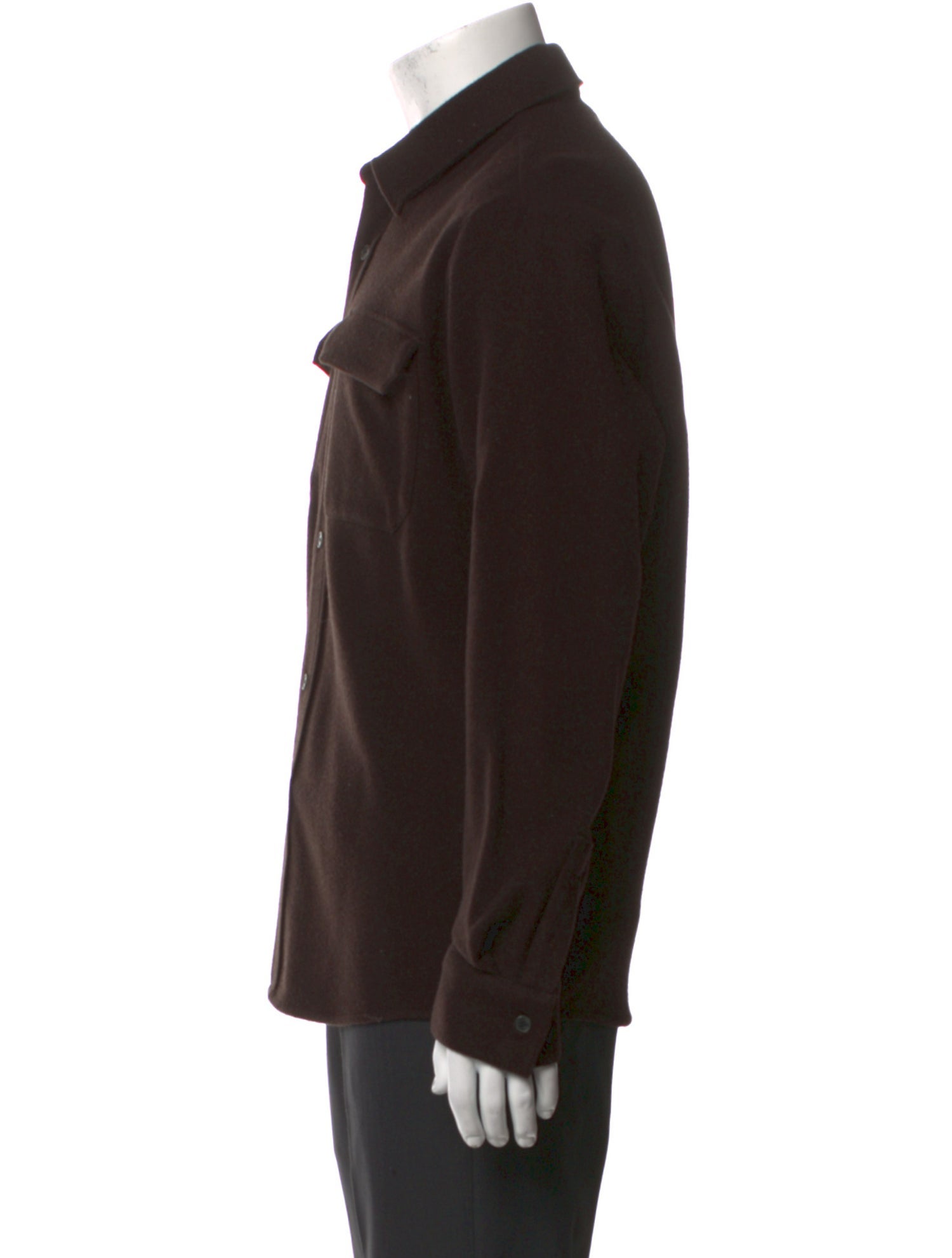 A.P.C. Wool Long Sleeve Shirt