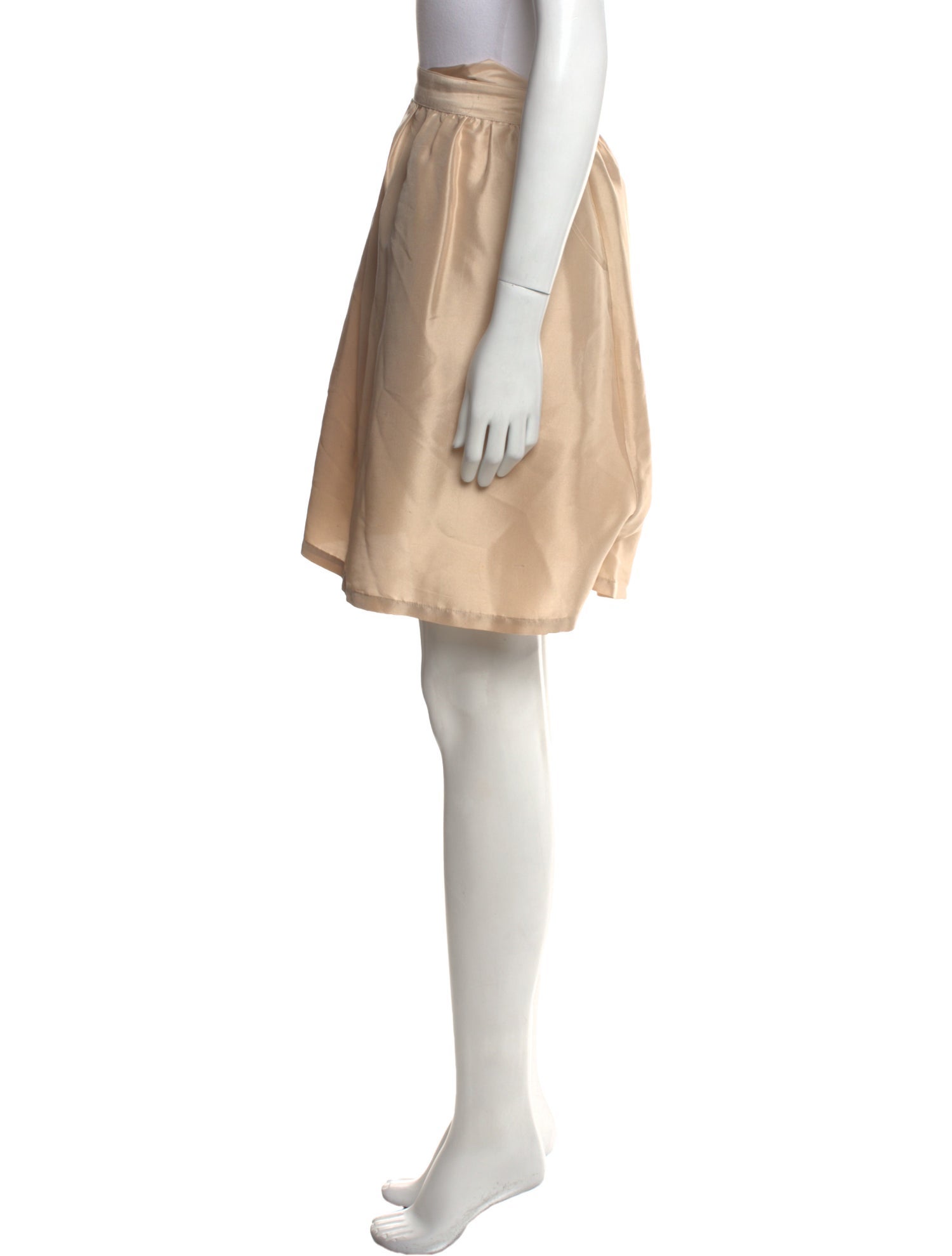 A.P.C. Silk Knee-Length Skirt