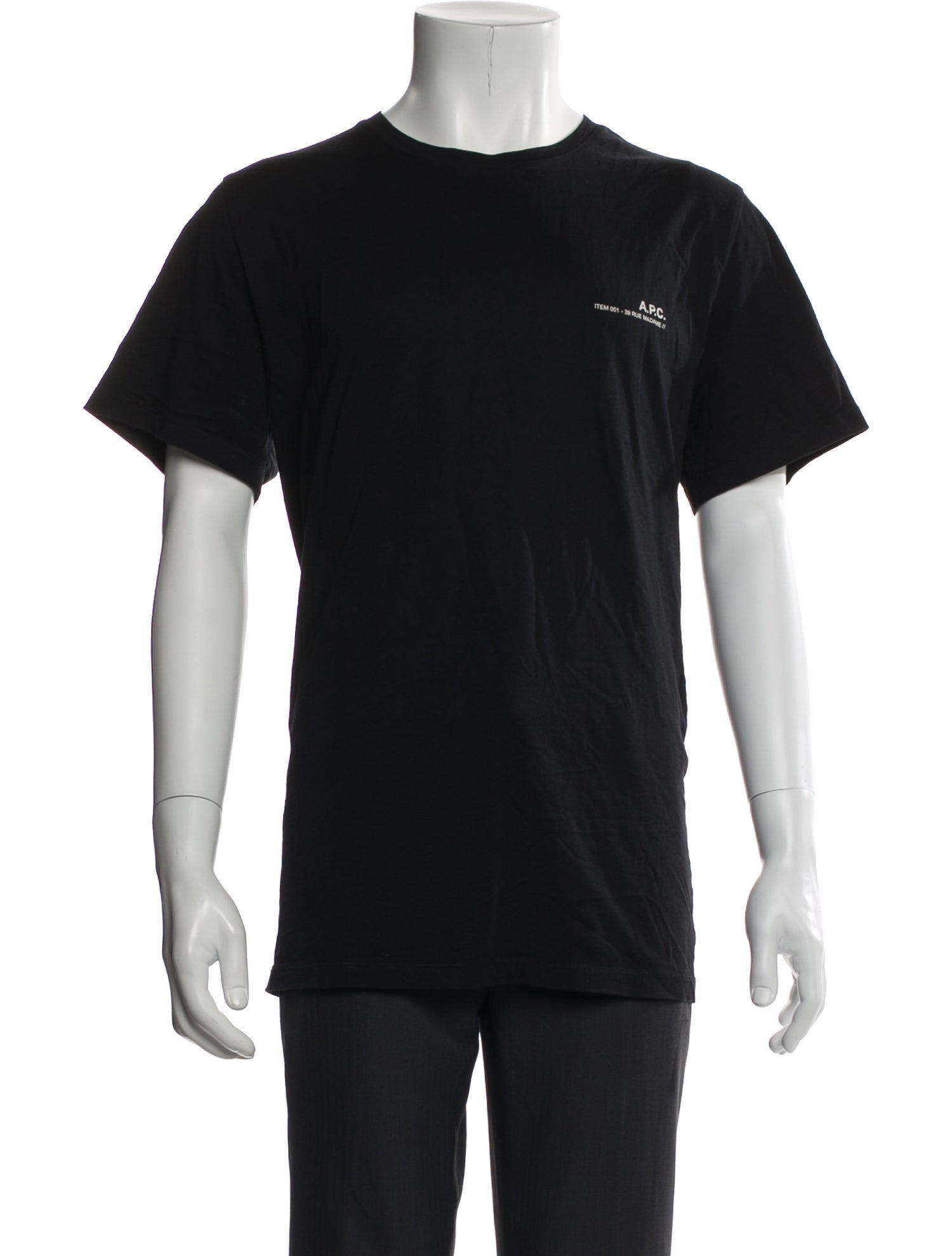 A.P.C. Crew Neck Short Sleeve T-Shirt