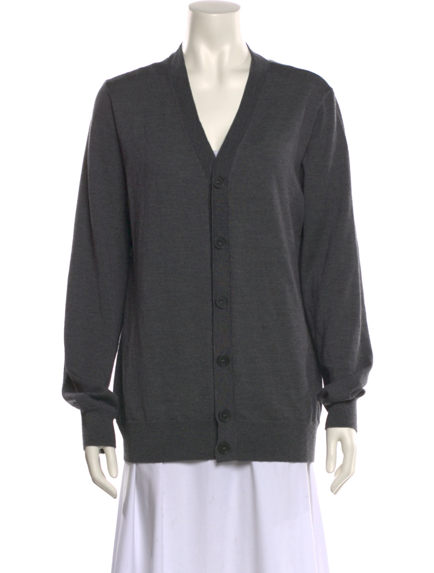 A.P.C. Merino Wool V-Neck Sweater