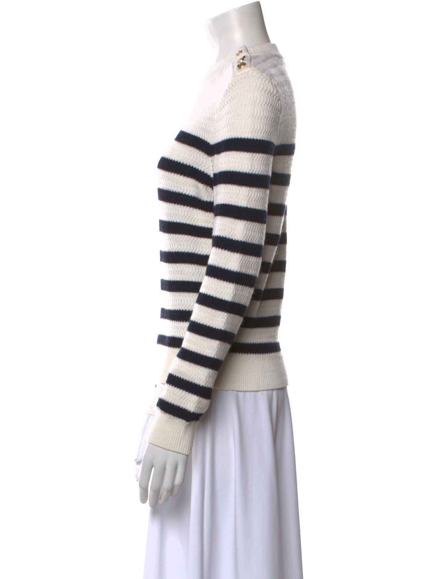 A.P.C. Virgin Wool Striped Sweater