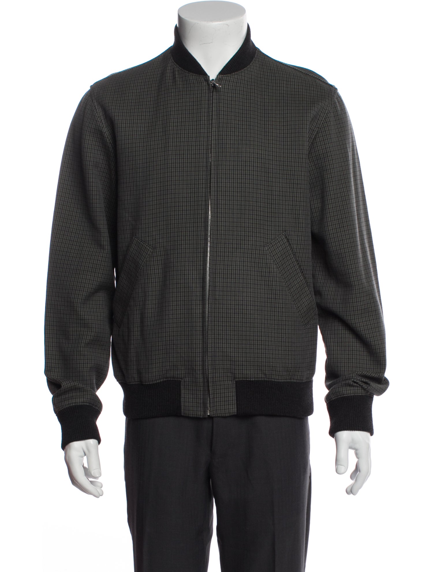 A.P.C. Striped Bomber Jacket