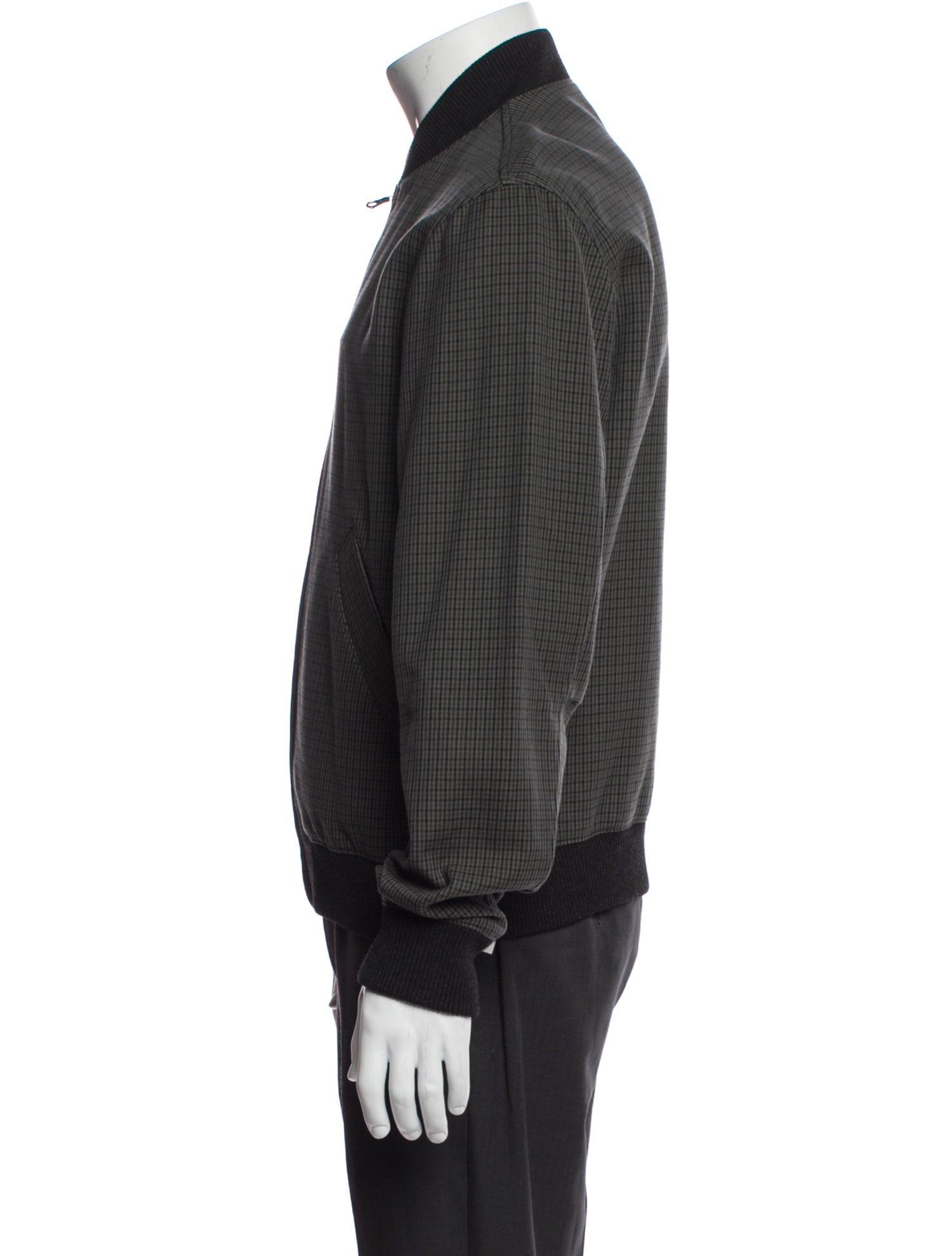 A.P.C. Striped Bomber Jacket