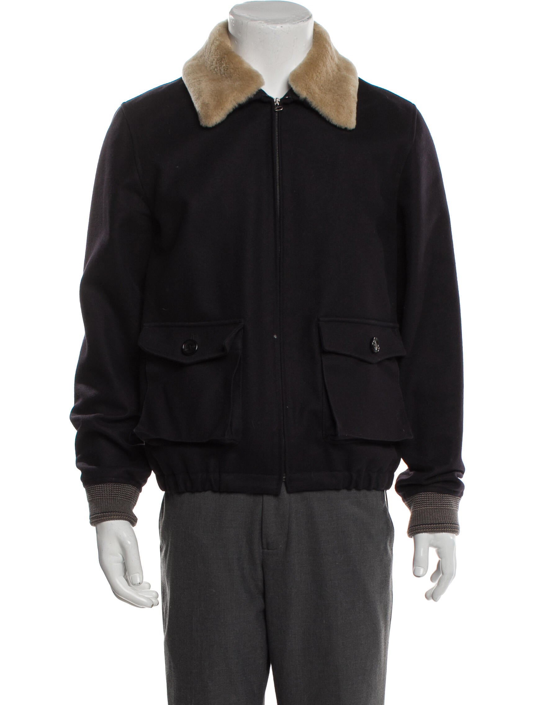 A.P.C. Wool Bomber Jacket